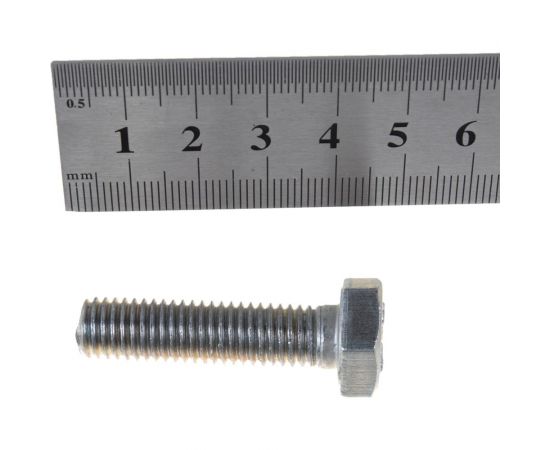 Болты МТК DIN 933 полная резьба 5.8 оцинк. 5 кг (примерно 160 шт) 10,0 x 40 1689100040 – изображение 2