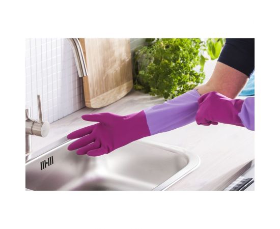 Ароматизированные перчатки YORK РОЗА L 092370 – изображение 2