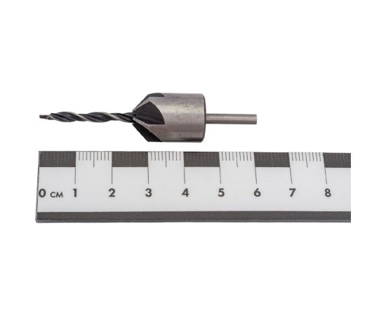 Сверло с зенкером 3x60 мм ТУНДРА 4506448 – изображение 2