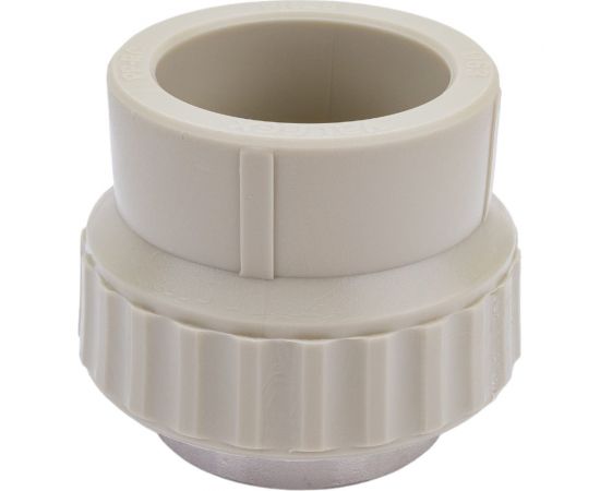 Муфта комбинированная под ключ с внутренней резьбой VALFEX PP-R серая, 63 мм х2"" 10134063Г 127-0367 – изображение 3