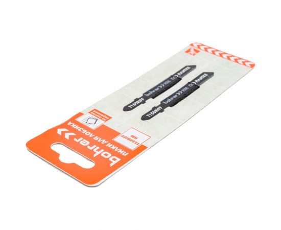 Пилки по плитке для лобзика T150RIFF (2 шт; 75х50 мм; HM) BOHRER 37501505 – изображение 4