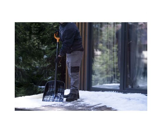 Лопата для уборки снега с алюминиевым черенком Plantic Snow 12004-01 – изображение 6