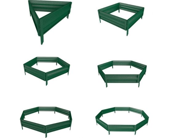 Сборная клумба Delta-Park KS50, зелёная 3005013_14 – изображение 3