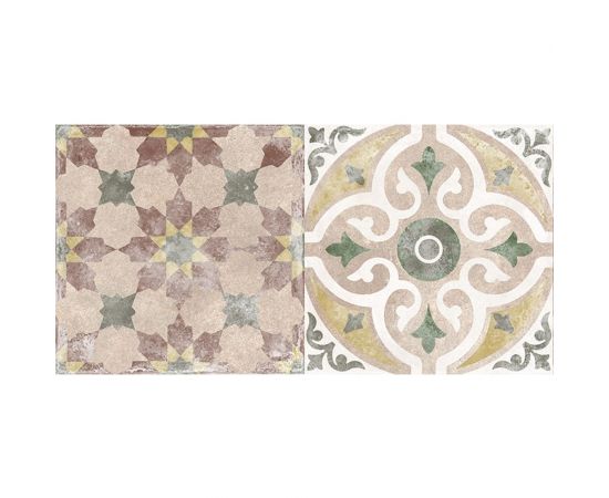 Керамическая настенная плитка LAPARET Atlas бежевый микс, 20x40 см, 1.2 кв.м, 15 плиток в упаковке х9999279382 – изображение 8