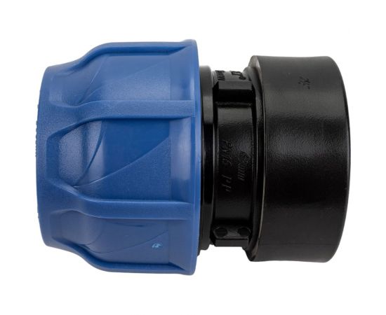 Компрессионная соединительная муфта VALFEX ПНД, с внутренней резьбой, 63x2 1/2"" 121001263212 – изображение 5