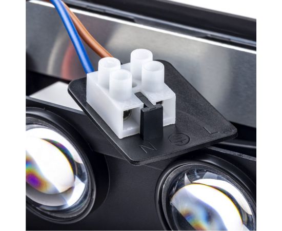 Настенный накладной светильник duwi NUOVO LED 8Вт ABS пластик 3000К IP54 черный 8 лучей 24772 6 – изображение 12