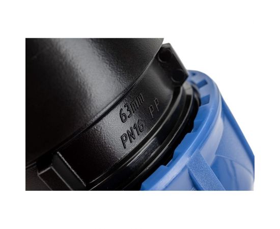 Компрессионная соединительная муфта VALFEX ПНД, с внутренней резьбой, 63x2 1/2"" 121001263212 – изображение 7