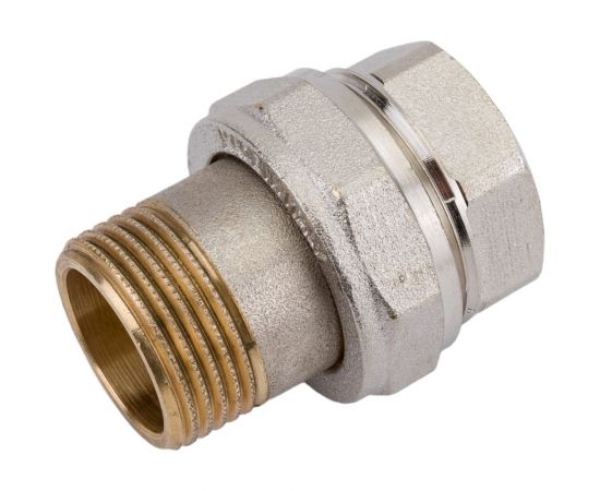 Соединитель ITAP прямой, никелированный, ""американка"", 1 ART 161 