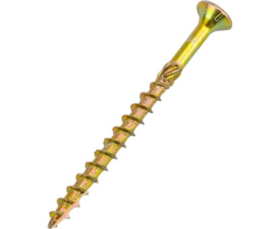 Конструкционный шуруп STARFIX 3,0x40 мм потай желтый цинк 500 штук SMC2-38928-500 