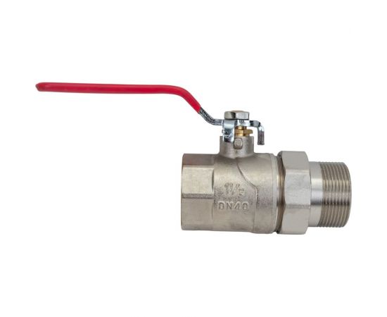 Шаровой кран с полусгоном EUROS (ручка-усиленный рычаг) 1 1/2" ВР-НР EU.YT1287070 112_k 