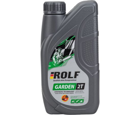 Масло моторное полусинтетическое GARDEN 2Т 1 л Rolf 322665 