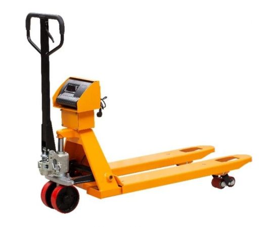 Гидравлическая тележка с весами TOR CBY-CW2 модель Z, 2500 кг, 1150 мм, полиуретановые колеса 1023986 