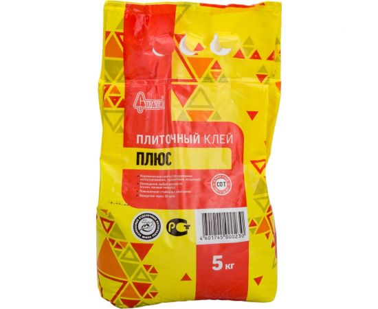 Плиточный клей Старатели Плюс 5 кг 3277/422 