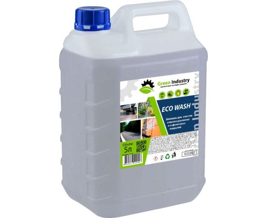 Средство для очистки асфальта и фасадов зданий Green Industry Eco Wash 5 л 100126 
