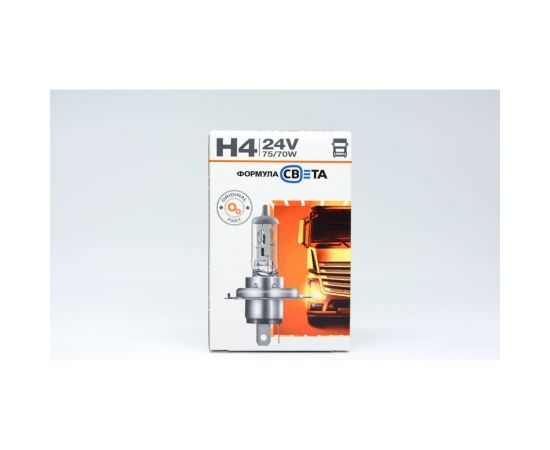 Автомобильная лампа Формула Света галогенная, H4 24V 75/70W, P43t LHI04247570FSP1 