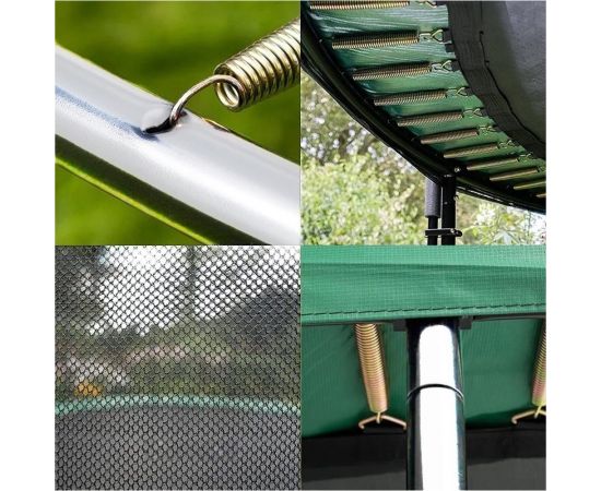 Батут с защитной cеткой Perfetto Sport ACTIVITY 8"", диаметр 2.4 м, зелёный СГ000005565 – изображение 5