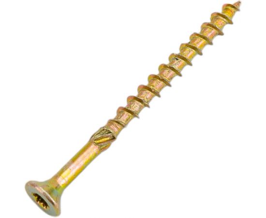 Конструкционный шуруп STARFIX 3,0x40 мм потай желтый цинк 500 штук SMC2-38928-500 – изображение 4