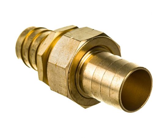 Латунный коннектор Truper для шланга 3/4" мама-папа CFM-3/4B 12708 – изображение 2