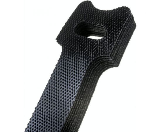 Велькро стяжки FORTISFLEX КСВ 12х135 черный 59294 – изображение 2