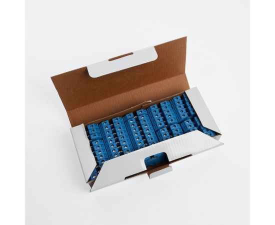 Изолированный наборный зажим (винтовой) STEKKER ЗНИ - 6,0 (JXB 6), синий 39360 – изображение 7