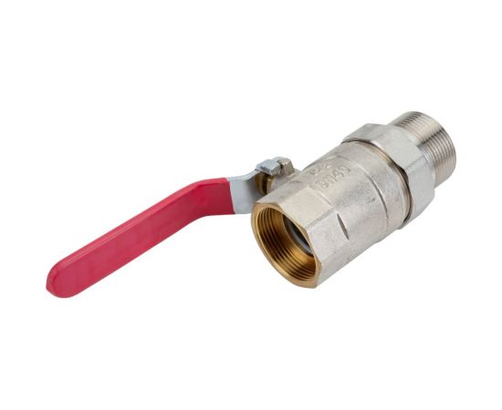 Шаровой кран с полусгоном EUROS (ручка-усиленный рычаг) 1 1/2" ВР-НР EU.YT1287070 112_k – изображение 3