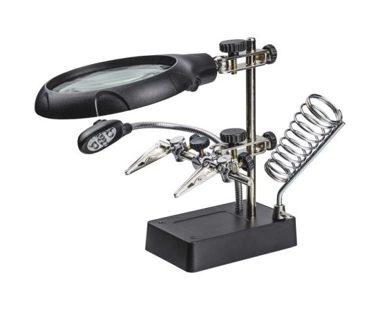 Держатель Третья рука (90/34 мм; 2 зажима) ОНЛАЙТ 90053 – изображение 3