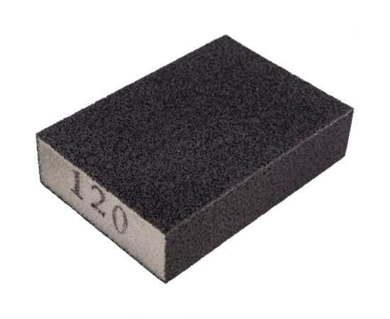 Губка абразивная 4-х сторонняя Р120 Gepard GP5012-120 – изображение 5