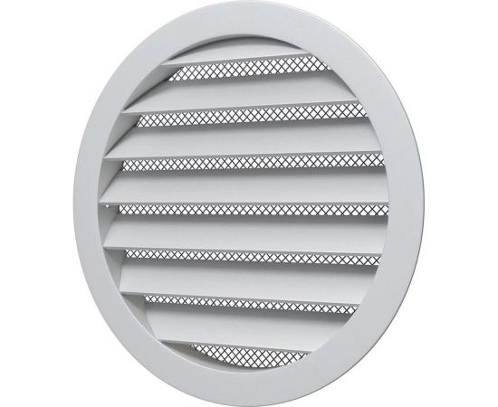 Решетка вентиляционная круглая 15РКМ (180 мм; алюминиевая; с фланцем 150 мм) ERA 90-02092 – изображение 5