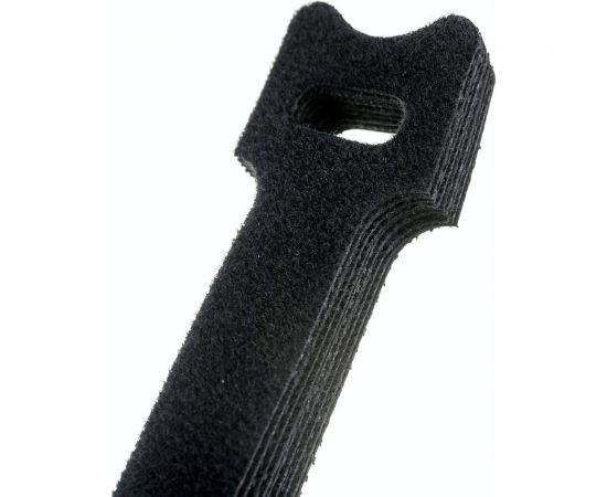 Велькро стяжки FORTISFLEX КСВ 12х135 черный 59294 – изображение 3