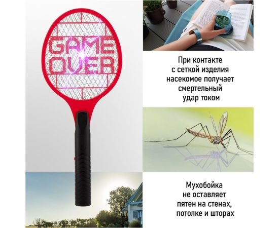 Электрическая мухобойка REXANT GAME OVER 800В 70-0441 – изображение 4