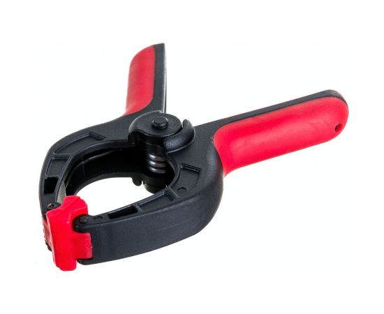 Клещеобразная струбцина РемоКолор пластиковый корпус, усиленная пружина, длина 3/75 мм, зев 33 мм 44-2-075 – изображение 3