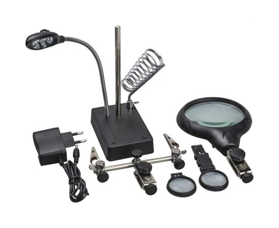 Держатель Третья рука (90/34 мм; 2 зажима) ОНЛАЙТ 90053 – изображение 2