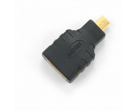 Переходник Cablexpert HDMI - microHDMI 19F/19M, золотые разъемы, пакет A-HDMI-FD – изображение 3
