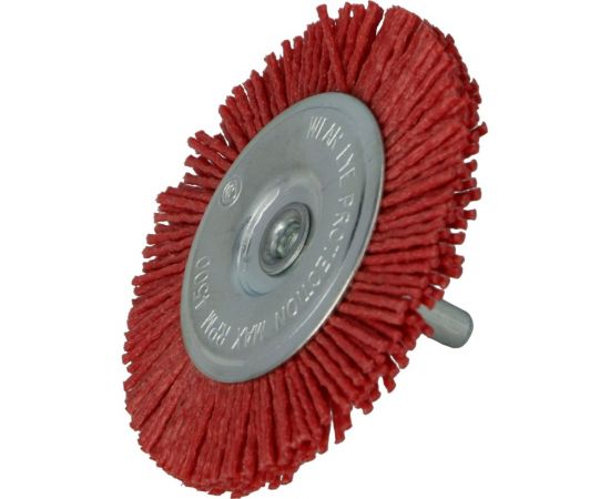 Щетка нейлоновая 50 мм, с хвостовиком FASTER TOOLS 3832 – изображение 5