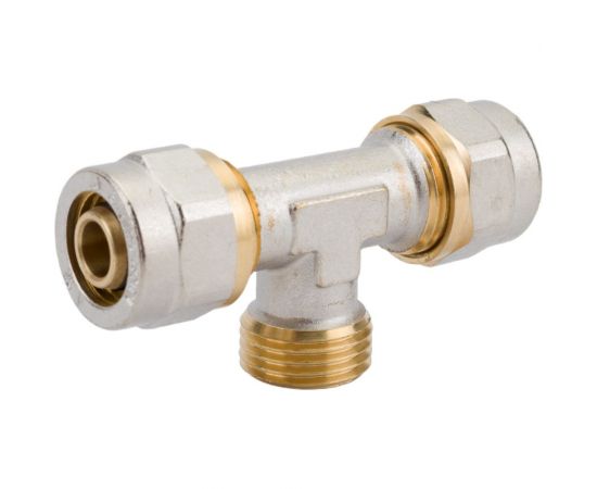 Латунный тройник AV Engineering 1/2x16 2.0 с наружной резьбой AVE309008 – изображение 3