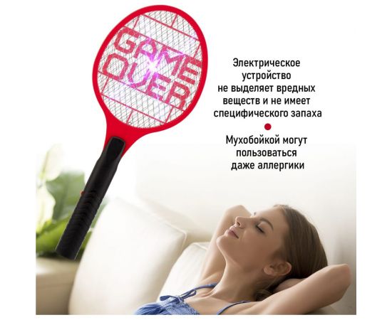 Электрическая мухобойка REXANT GAME OVER 800В 70-0441 – изображение 3