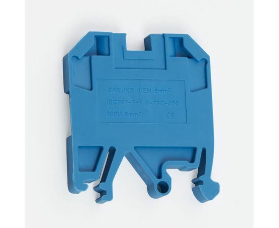 Изолированный наборный зажим (винтовой) STEKKER ЗНИ - 6,0 (JXB 6), синий 39360 – изображение 5