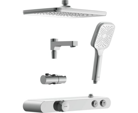 Душевая система Cersanit VIVO смеситель кнопочный 64089 – изображение 7