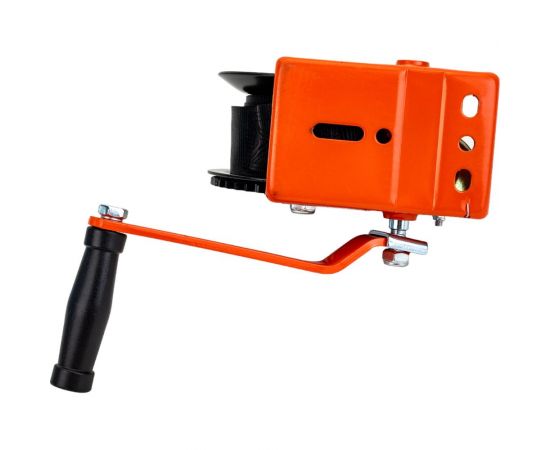 Ручная барабанная лебедка Сибталь модель LRB, 800 кг, лента 10 м 070 0018 0800 – изображение 2