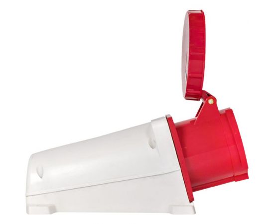 Кабельная розетка EKF 63А 3Р+Е IP44 на пов 380В 134 ps-134-63-380 – изображение 2