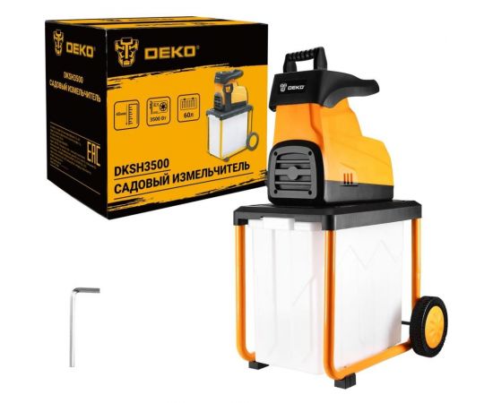 Электрический садовый измельчитель DEKO DKSH3500 065-1209 – изображение 3