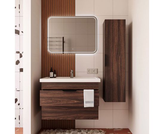 Тумба с раковиной IKA Alta 80 подвесная 815x455x540 Дуб бурбон 4657784358016 – изображение 7