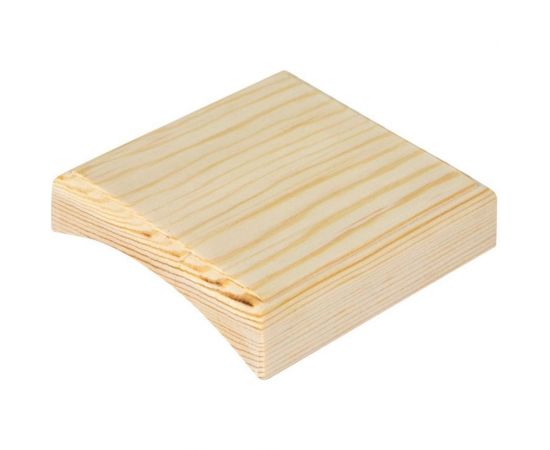 Накладка МЕЗОНИНЪ ""Классика"" на бревно D240-260мм., 90х90х20мм. GE70791-00 