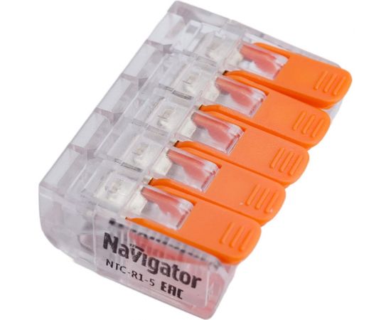 Монтажная клемма Navigator 61 687 NTC-R1-5-B5 5 штук/упаковка 61687 