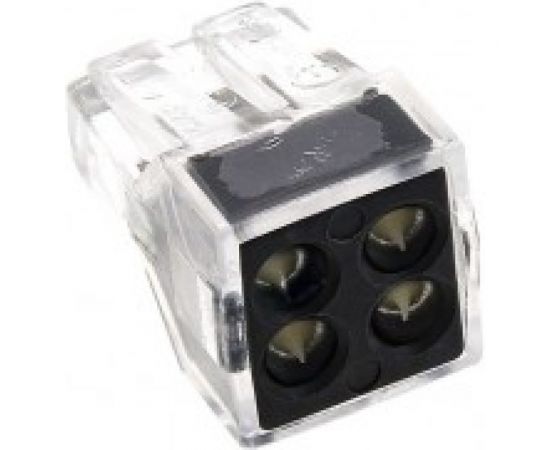 Строительно-монтажная клемма EKF СМК 773-104, 4 отверстия, 1,0-2,5мм2, 100шт, PROxima SQ plc-smk-104 