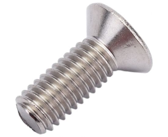 Нержавеющий винт с потайной головкой KREPFIELD M6x16 мм, DIN 965, А2, крестообразный шлиц PH, 30 шт. 965А2ВИНТ6Х16-30 