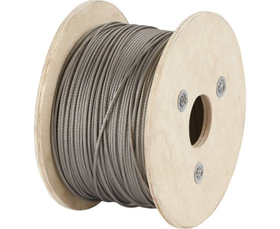 Трос (3 мм; бухта 250 м; нержавеющая сталь) Unipump 14682 