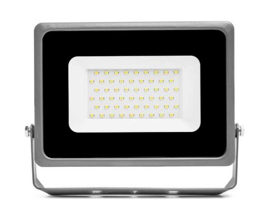 Светодиодный прожектор Wolta 50Вт 6500К Холодный белый свет, IP65, 4500Лм, серый WFL-50W/07 