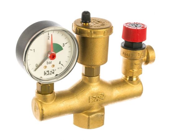 Группа безопасности с изоляцией SR Rubinetterie 1, 3 BAR 0161-2500GD00 