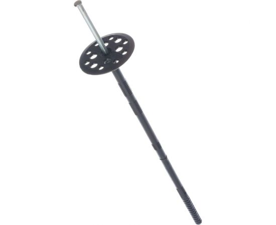 Дюбель для теплоизоляции с металлическим гвоздем INTERFIX ИЗМ 10х300, 200 шт 28963 